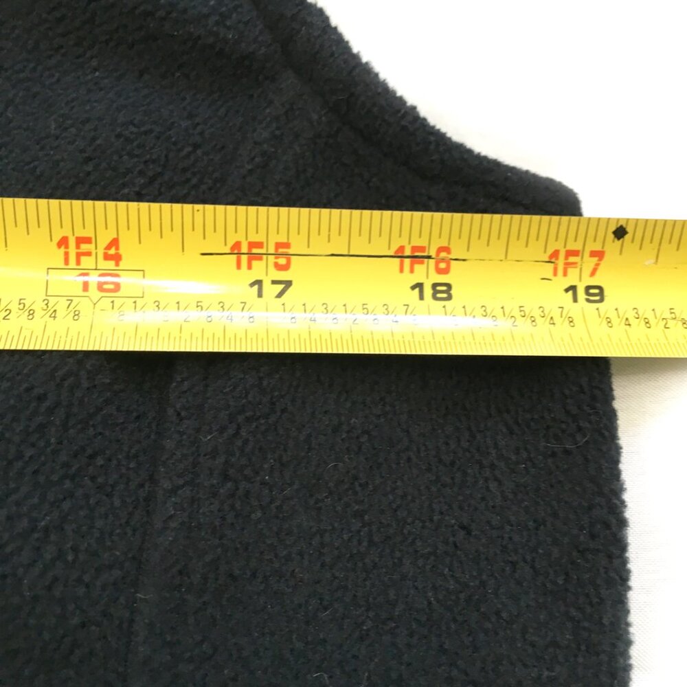 Dip Women's Black Fleece Vest Size M - Picture 7 of 9